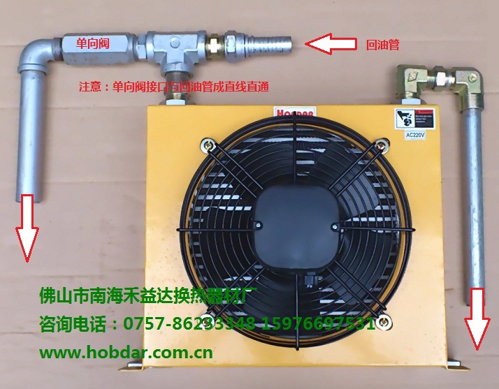 風(fēng)冷卻器接法規(guī)范