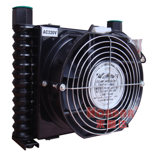 選用AF0510、AF1025小型風(fēng)冷卻器