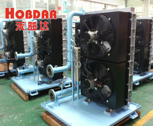 多組空氣冷卻器布置