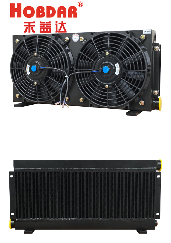 雙風扇液壓風冷卻器定做