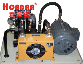 液壓站安裝風(fēng)冷卻器